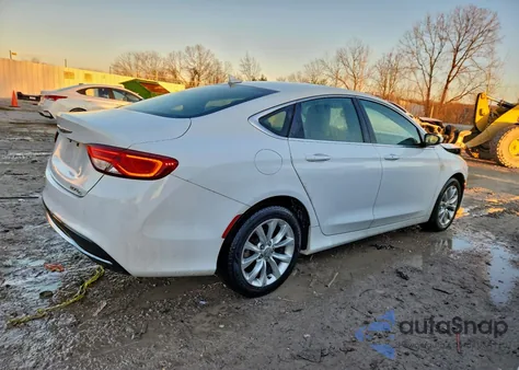 2015 Chrysler 200 C z USA, uszkodzony, nr VIN 1C3CCCCB1FN686682